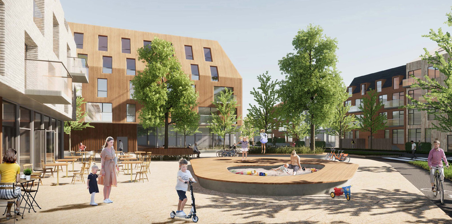 Sustainable District (before)